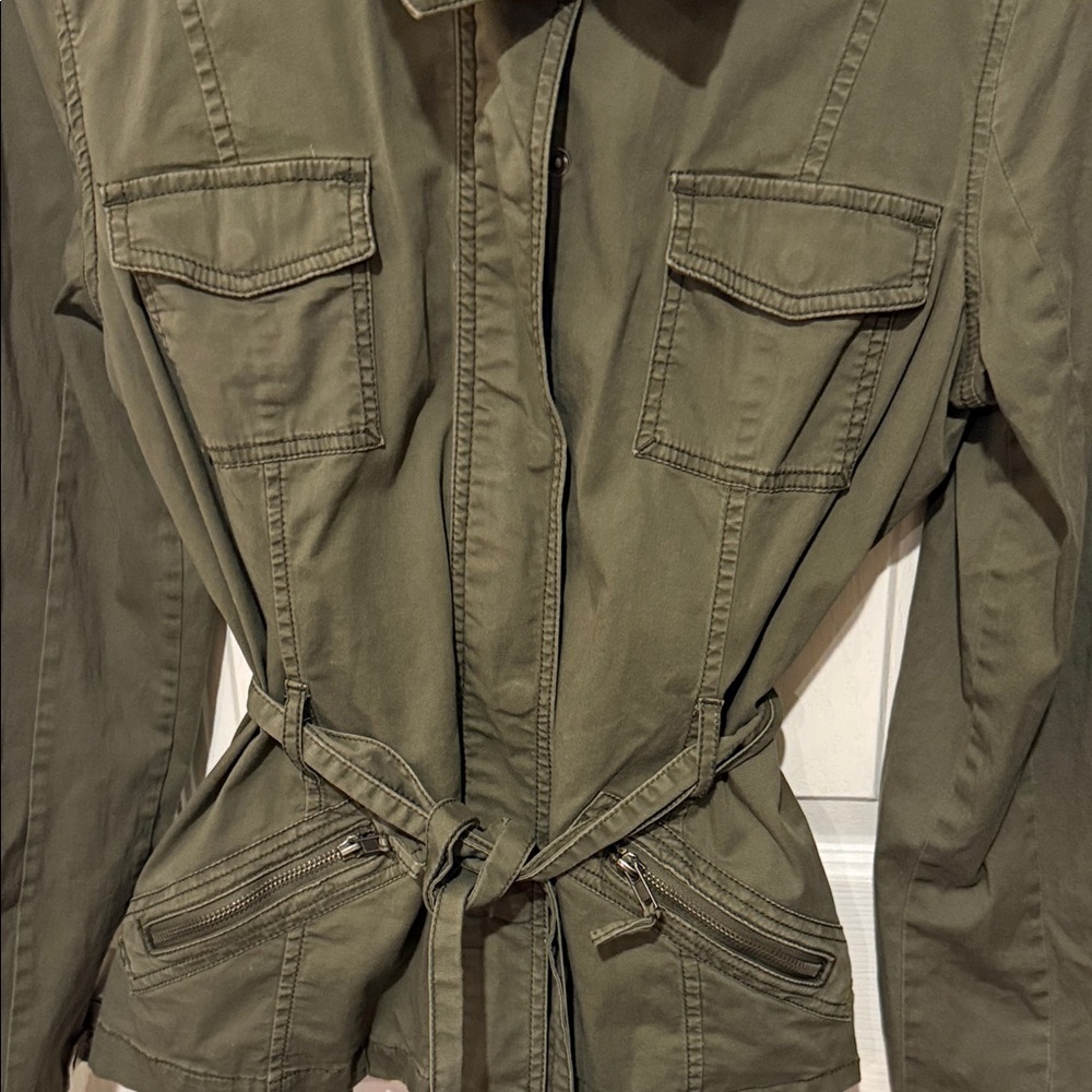 Sonoma Utility Jacket in Forest Green - Picture 3 of 6